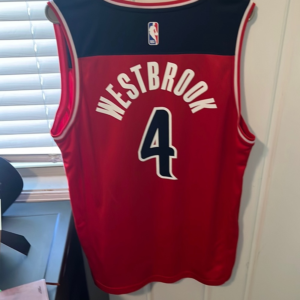 Authentic Washington Wizards Russel Westbrook jersey